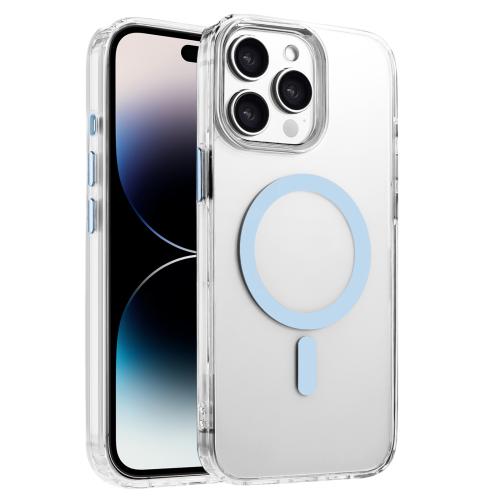 For iPhone 14 Pro High Transparency TPU Hybrid PC MagSafe Magnetic Phone Case(Sky Blue)
For iPhone 14 Pro High Transparency TPU Hybrid PC MagSafe Magnetic Phone Case(Sky Blue)