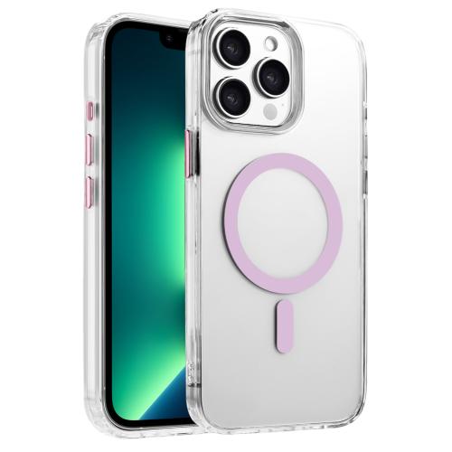 For iPhone 13 Pro Max High Transparency TPU Hybrid PC MagSafe Magnetic Phone Case(Pink)
For iPhone 13 Pro Max High Transparency TPU Hybrid PC MagSafe Magnetic Phone Case(Pink)