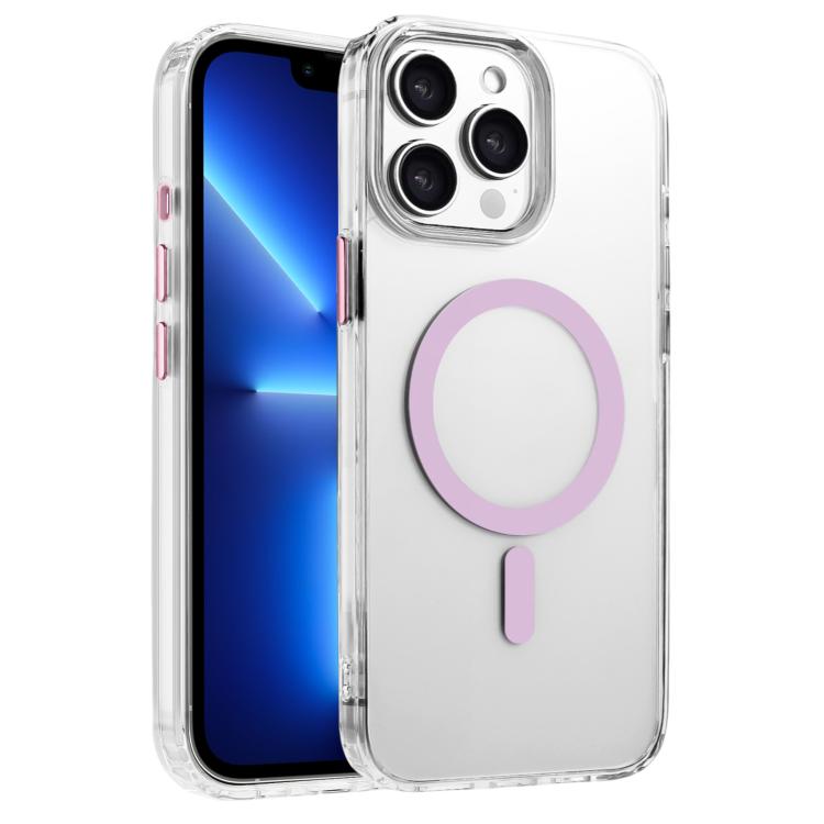 For iPhone 13 Pro High Transparency TPU Hybrid PC MagSafe Magnetic Phone Case(Pink)
For iPhone 13 Pro High Transparency TPU Hybrid PC MagSafe Magnetic Phone Case(Pink)