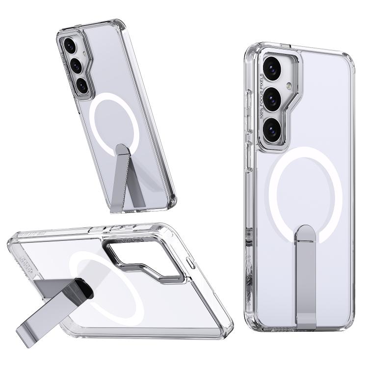 For Samsung Galaxy S24 5G / S25 5G Star Shine Series TPU + PC MagSafe Phone Case with Fold Holder(Transparent)
For Samsung Galaxy S24 5G / S25 5G Star Shine Series TPU + PC MagSafe Phone Case with Fold Holder(Transparent)