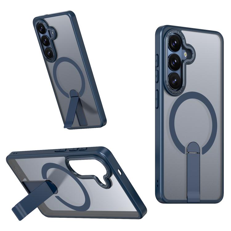 For Samsung Galaxy S26 5G Star Shine Series TPU + PC MagSafe Phone Case with Fold Holder(Navy Blue)
For Samsung Galaxy S26 5G Star Shine Series TPU + PC MagSafe Phone Case with Fold Holder(Navy Blue)