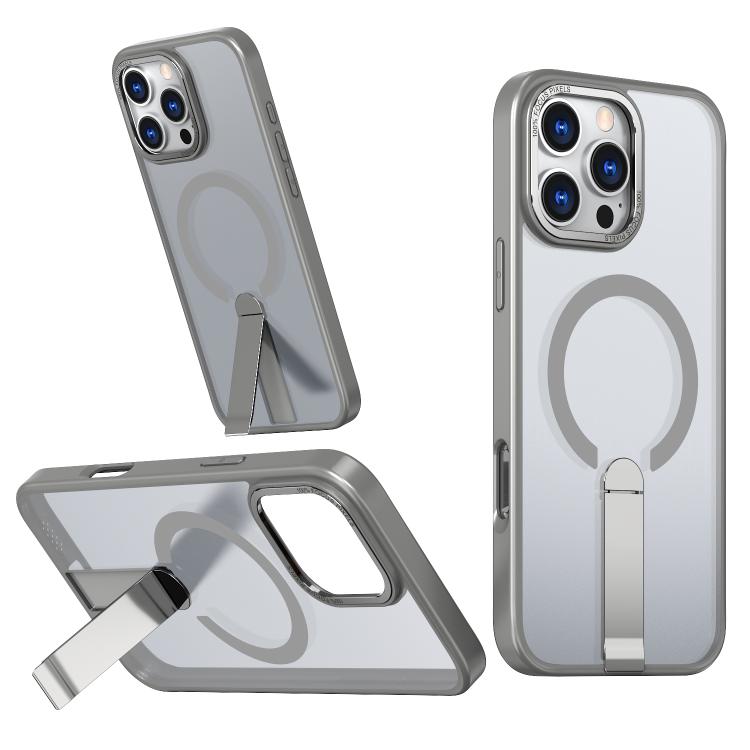 For iPhone 16 Pro Star Shine Series TPU + PC MagSafe Phone Case with Fold Holder(Grey)
For iPhone 16 Pro Star Shine Series TPU + PC MagSafe Phone Case with Fold Holder(Grey)