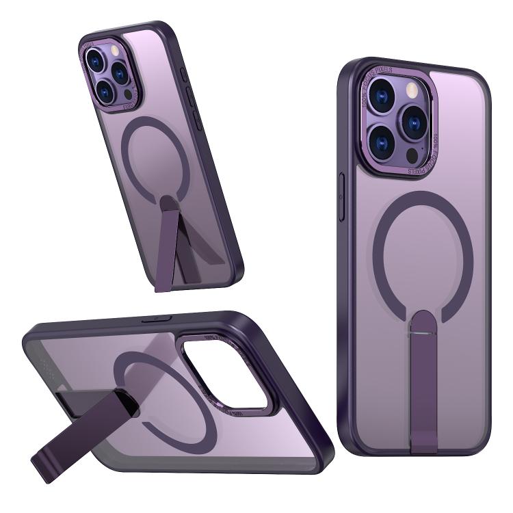 For iPhone 13 Pro Star Shine Series TPU + PC MagSafe Phone Case with Fold Holder(Purple)
For iPhone 13 Pro Star Shine Series TPU + PC MagSafe Phone Case with Fold Holder(Purple)