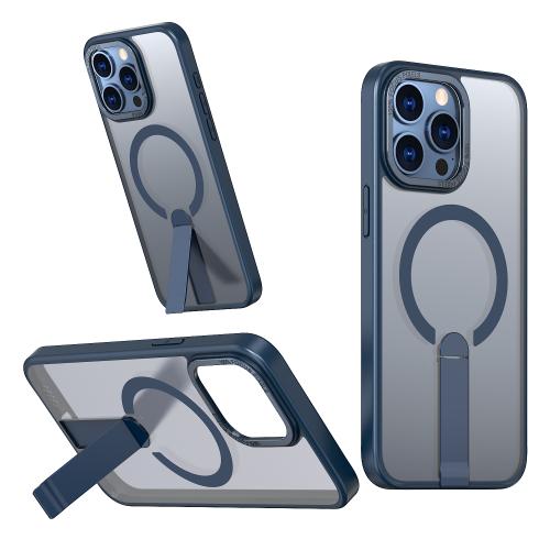 For iPhone 13 Pro Star Shine Series TPU + PC MagSafe Phone Case with Fold Holder(Navy Blue)
For iPhone 13 Pro Star Shine Series TPU + PC MagSafe Phone Case with Fold Holder(Navy Blue)