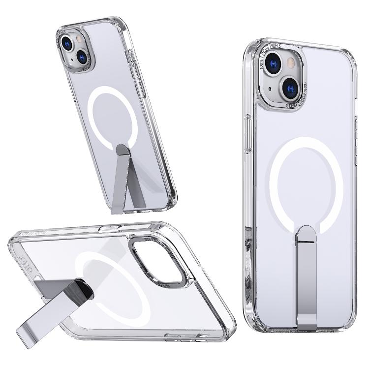 For iPhone 14 Star Shine Series TPU + PC MagSafe Phone Case with Fold Holder(Transparent)
For iPhone 14 Star Shine Series TPU + PC MagSafe Phone Case with Fold Holder(Transparent)