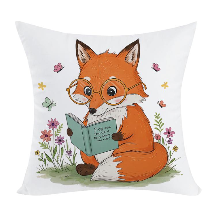 Reading Fox Printed Sofa Pillow Case No Core Print On Your Demand, Size:35x35cm(Short Plush)
Reading Fox Printed Sofa Pillow Case No Core Print On Your Demand, Size:35x35cm(Short Plush)
