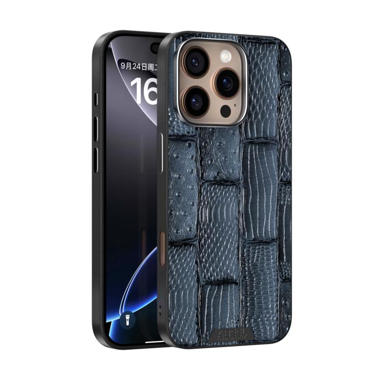 For iPhone 16 Pro Max ABEEL Beast Pattern 6D Micro-Embossed MagSafe Genuine Leather Phone Case(Blue)
For iPhone 16 Pro Max ABEEL Beast Pattern 6D Micro-Embossed MagSafe Genuine Leather Phone Case(Blue)