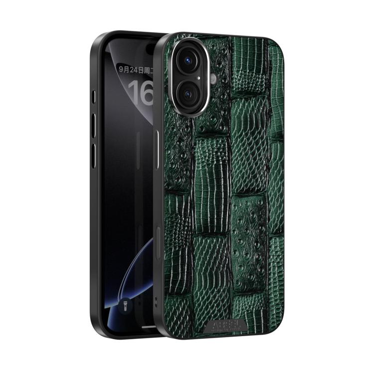 For iPhone 16 Plus ABEEL Beast Pattern 6D Micro-Embossed MagSafe Genuine Leather Phone Case(Green)
For iPhone 16 Plus ABEEL Beast Pattern 6D Micro-Embossed MagSafe Genuine Leather Phone Case(Green)