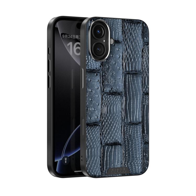 For iPhone 16 ABEEL Beast Pattern 6D Micro-Embossed MagSafe Genuine Leather Phone Case(Blue)
For iPhone 16 ABEEL Beast Pattern 6D Micro-Embossed MagSafe Genuine Leather Phone Case(Blue)