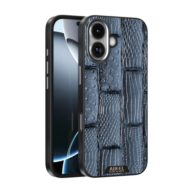 For iPhone 17 ABEEL Beast Pattern 6D Micro-Embossed MagSafe Genuine Leather Phone Case(Blue)
For iPhone 17 ABEEL Beast Pattern 6D Micro-Embossed MagSafe Genuine Leather Phone Case(Blue)