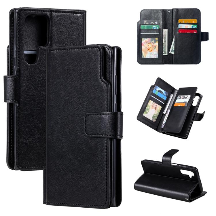 For Samsung Galaxy S25 Ultra 5G Tri-Fold 9-Card Wallets Leather Phone Case(Black)
For Samsung Galaxy S25 Ultra 5G Tri-Fold 9-Card Wallets Leather Phone Case(Black)