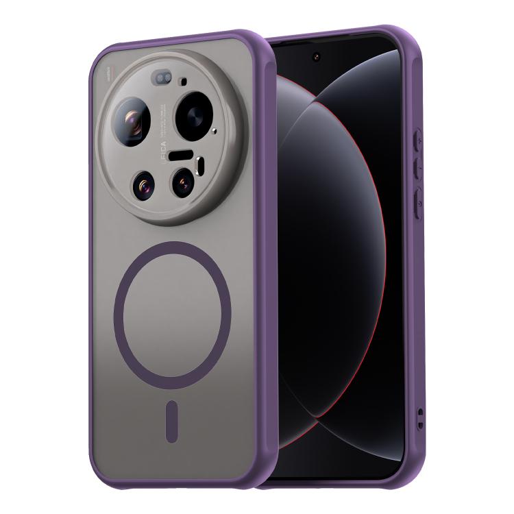 For Xiaomi 17 Ultra Fan Dun Series TPU Hybrid PC Frosted Magsafe Phone Case(Purple)
For Xiaomi 17 Ultra Fan Dun Series TPU Hybrid PC Frosted Magsafe Phone Case(Purple)
