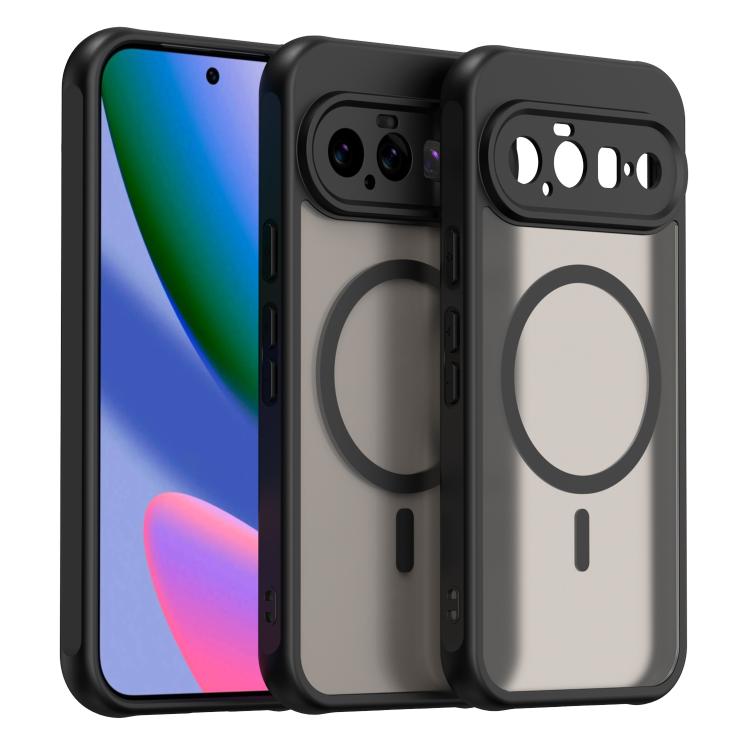 For Google Pixel 11 Pro XL Fan Dun Series TPU Hybrid PC Frosted Magsafe Phone Case(Black)
For Google Pixel 11 Pro XL Fan Dun Series TPU Hybrid PC Frosted Magsafe Phone Case(Black)