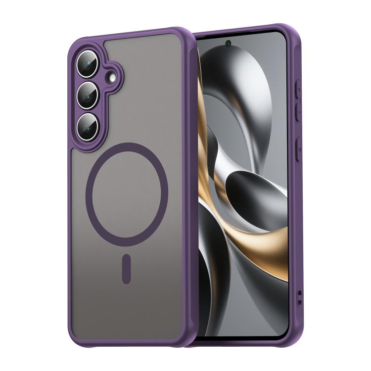 For Samsung Galaxy S25 FE 5G Fan Dun Series TPU Hybrid PC Frosted Magsafe Phone Case(Purple)
For Samsung Galaxy S25 FE 5G Fan Dun Series TPU Hybrid PC Frosted Magsafe Phone Case(Purple)