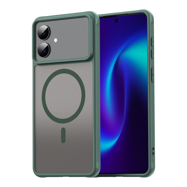 For Samsung Galaxy S26 Edge 5G Fan Dun Series TPU Hybrid PC Frosted Magsafe Phone Case(Green)
For Samsung Galaxy S26 Edge 5G Fan Dun Series TPU Hybrid PC Frosted Magsafe Phone Case(Green)