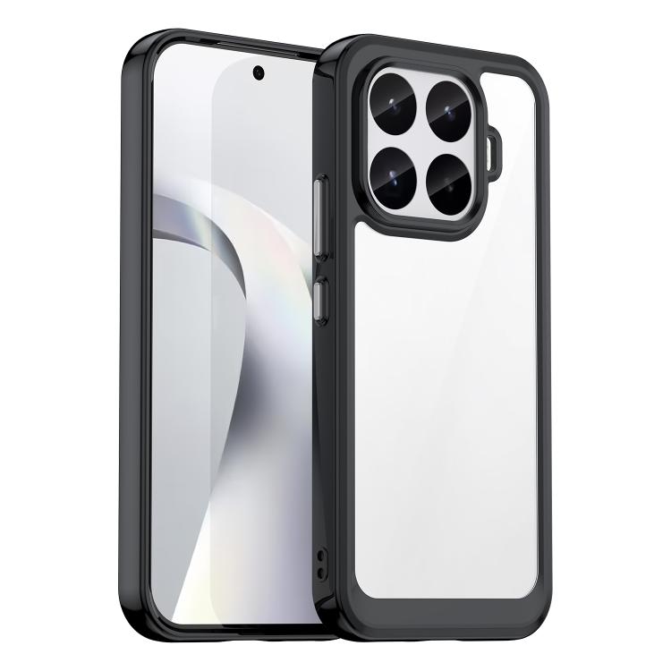 For Xiaomi 17T 5G Colorful Series Acrylic Hybrid TPU Phone Case(Black)
For Xiaomi 17T 5G Colorful Series Acrylic Hybrid TPU Phone Case(Black)