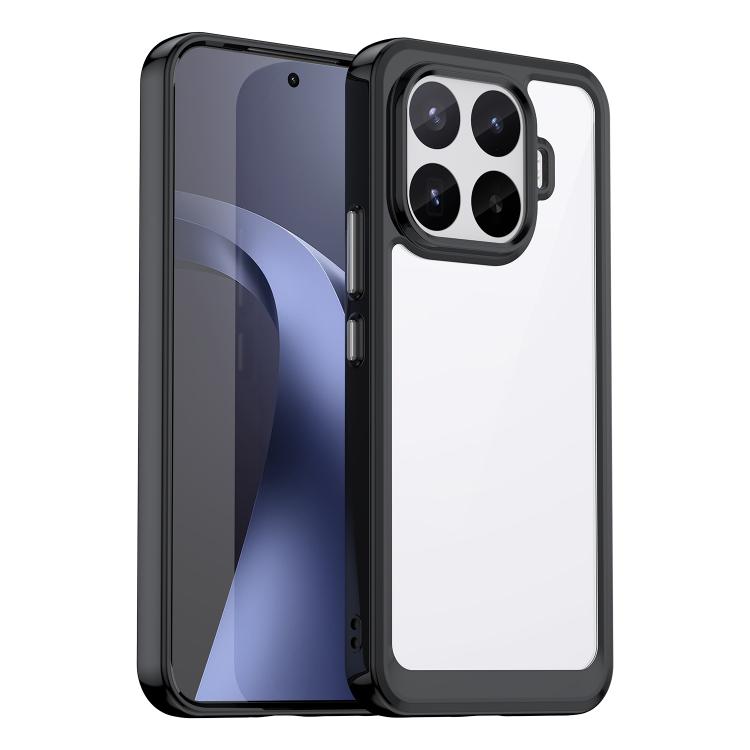 For Xiaomi 17T Pro 5G Colorful Series Acrylic Hybrid TPU Phone Case(Black)
For Xiaomi 17T Pro 5G Colorful Series Acrylic Hybrid TPU Phone Case(Black)