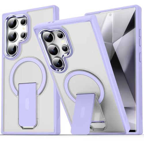 For Samsung Galaxy S25 Ultra 5G Acrylic Hybrid TPU MagSafe Holder Phone Case(Lavender Purple)
For Samsung Galaxy S25 Ultra 5G Acrylic Hybrid TPU MagSafe Holder Phone Case(Lavender Purple)