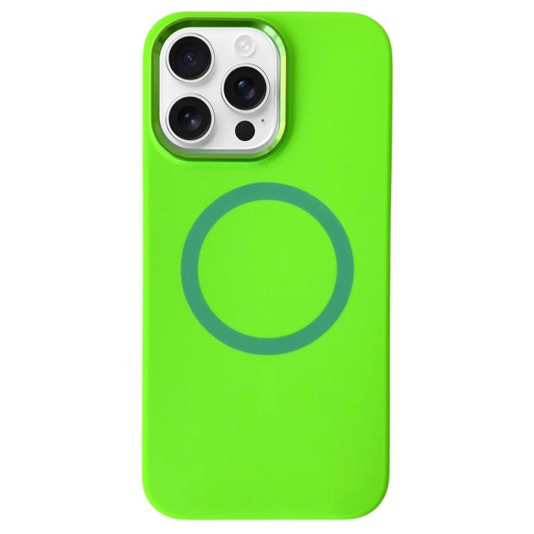 For iPhone 14 Pro Max Metal Frame Liquid Silicone MagSafe Phone Case(Fluorescent Green)
For iPhone 14 Pro Max Metal Frame Liquid Silicone MagSafe Phone Case(Fluorescent Green)