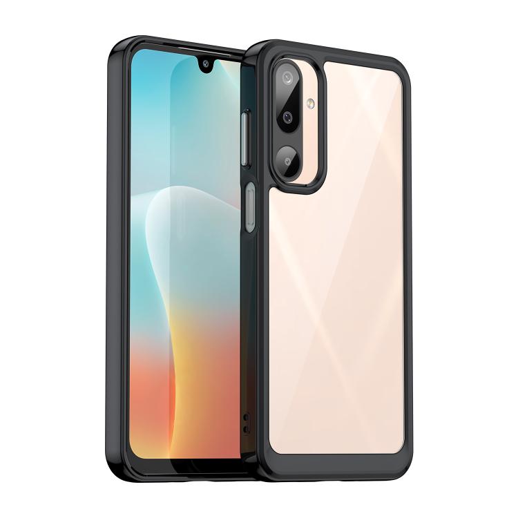 For Samsung Galaxy M16 5G Colorful Series Acrylic Hybrid TPU Phone Case(Black)
For Samsung Galaxy M16 5G Colorful Series Acrylic Hybrid TPU Phone Case(Black)