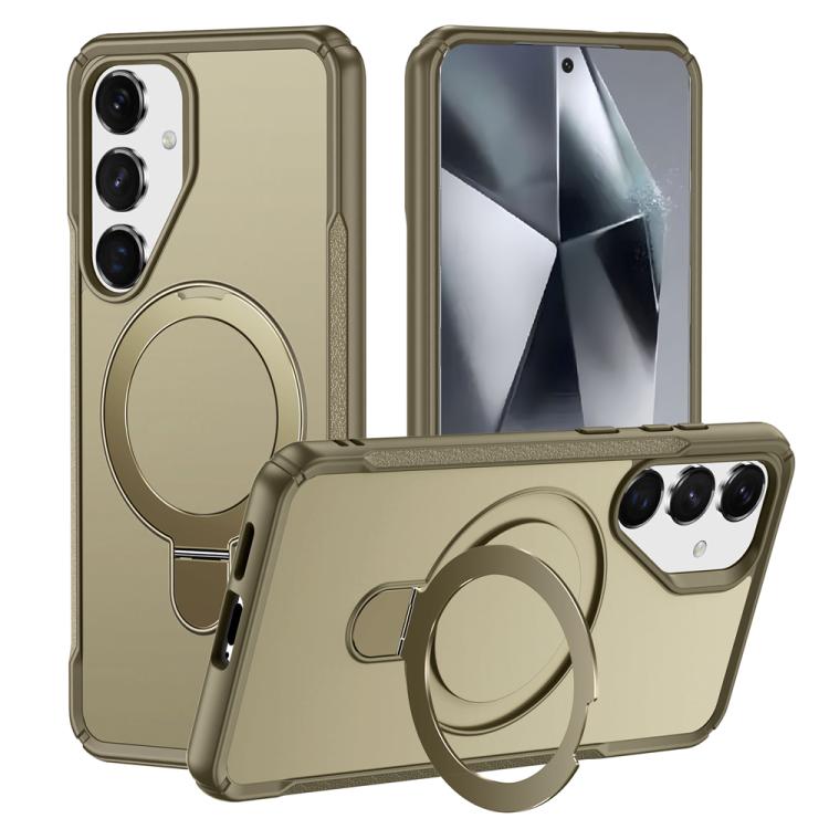 For Samsung Galaxy S24+ 5G / S25+ 5G Skin Feel Magnetic Holder MagSafe Phone Case(Khaki)
For Samsung Galaxy S24+ 5G / S25+ 5G Skin Feel Magnetic Holder MagSafe Phone Case(Khaki)