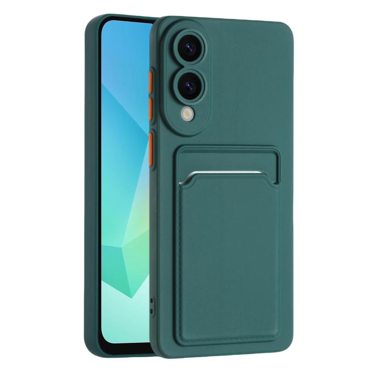 For Samsung Galaxy S25 Edge 5G Skin Feel Card Contrast Color Button TPU Phone Case(Dark Green)
For Samsung Galaxy S25 Edge 5G Skin Feel Card Contrast Color Button TPU Phone Case(Dark Green)