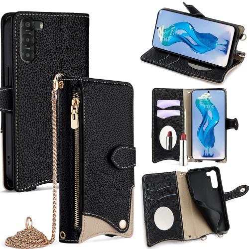 For ZTE Nubia S 5G A403ZT Crossbody Chain Fishtail Litchi Leather Phone Case(Black)
For ZTE Nubia S 5G A403ZT Crossbody Chain Fishtail Litchi Leather Phone Case(Black)