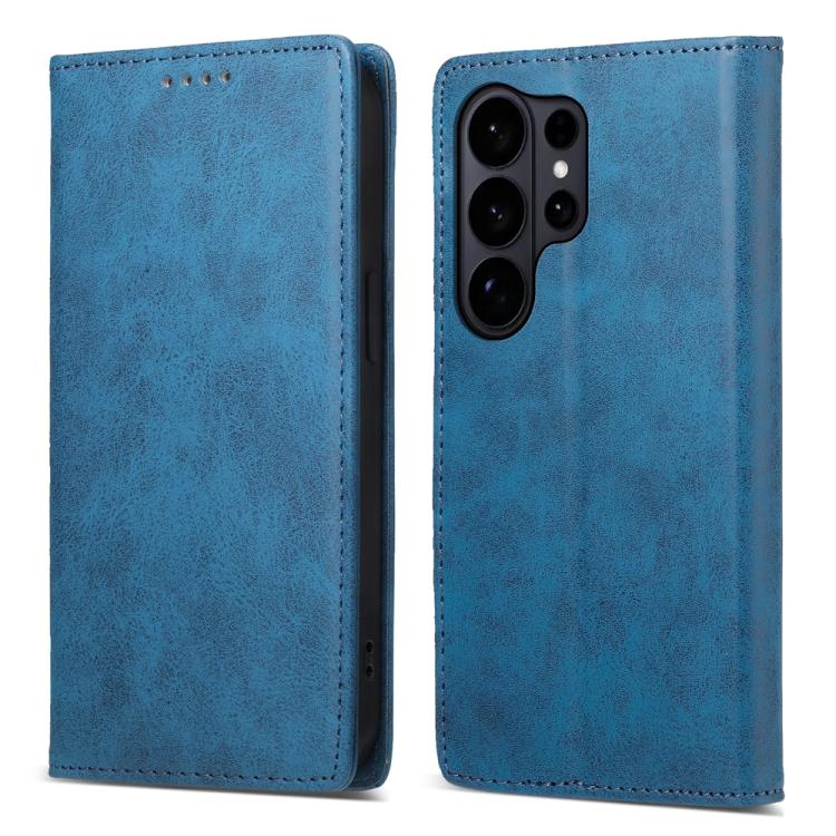 For Galaxy S26 Ultra 5G Business Solid Color Magnetic RFID Leather Phone Case(Blue)
For Galaxy S26 Ultra 5G Business Solid Color Magnetic RFID Leather Phone Case(Blue)
