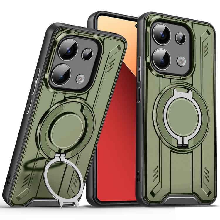 For Redmi Note 13 Pro 4G Rotating Ring Holder Magnetic MagSafe Phone Case(Green)
For Redmi Note 13 Pro 4G Rotating Ring Holder Magnetic MagSafe Phone Case(Green)