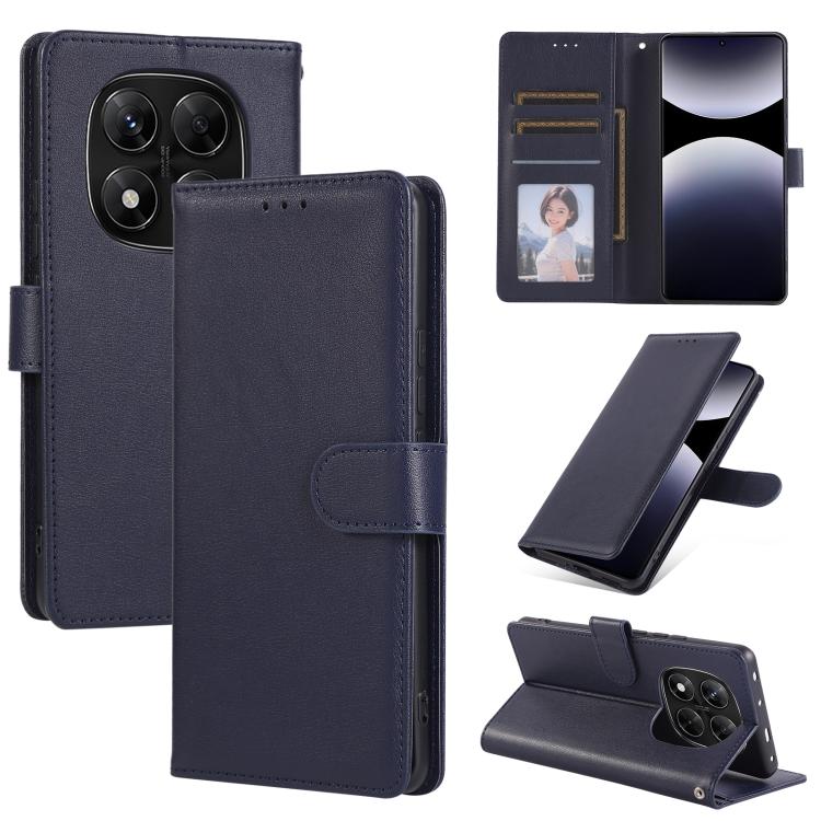 For Redmi Note 14 Pro 5G / 14 Pro+ 3-Card Slots Multifunctional Leather Phone Case(Navy Blue)
For Redmi Note 14 Pro 5G / 14 Pro+ 3-Card Slots Multifunctional Leather Phone Case(Navy Blue)