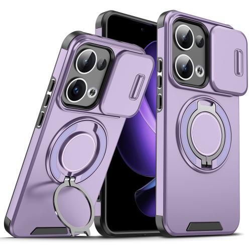 For OPPO Reno13 5G Global Sliding Camshield Ring Holder Phone Case(Purple)
For OPPO Reno13 5G Global Sliding Camshield Ring Holder Phone Case(Purple)