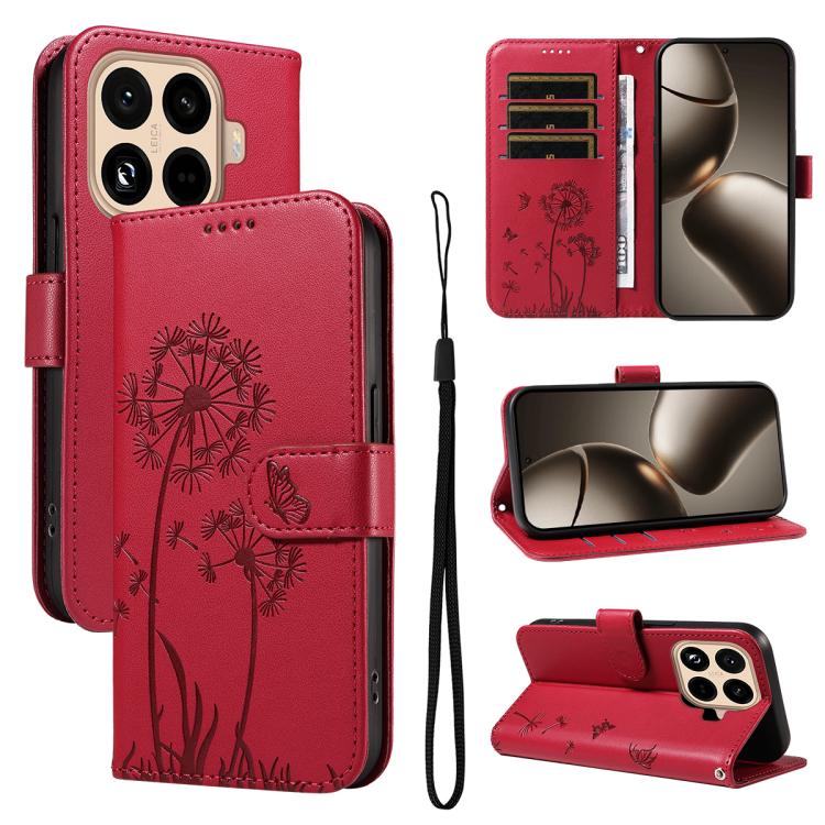 For Xiaomi 15T Pro 5G Dandelion Embossed Pattern Flip Leather Phone Case(Red)
For Xiaomi 15T Pro 5G Dandelion Embossed Pattern Flip Leather Phone Case(Red)