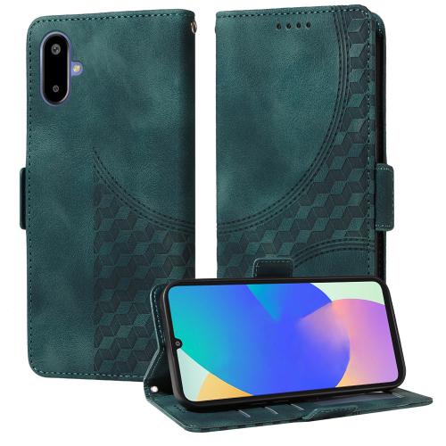 For Samsung Galaxy F06 5G / M06 5G Embossed Rhombus Starry Leather Phone Case(Green)
For Samsung Galaxy F06 5G / M06 5G Embossed Rhombus Starry Leather Phone Case(Green)