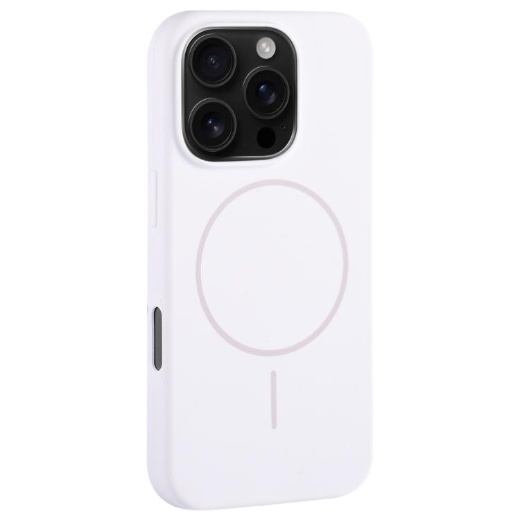 For iPhone 16 Pro Max Large Hole Camera MagSafe Liquid Silicone Full Coverage Phone Case(White)
For iPhone 16 Pro Max Large Hole Camera MagSafe Liquid Silicone Full Coverage Phone Case(White)