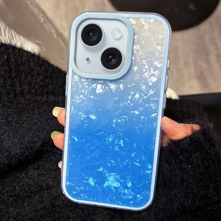 For iPhone 14 Plus PC Lens Ring Gradient Shell Texture 3 in 1 Phone Case(Blue)
For iPhone 14 Plus PC Lens Ring Gradient Shell Texture 3 in 1 Phone Case(Blue)