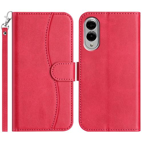 For Samsung Galaxy S25 Edge 5G Dual-Folded S-shape Leather Phone Case(Rose Red)
For Samsung Galaxy S25 Edge 5G Dual-Folded S-shape Leather Phone Case(Rose Red)