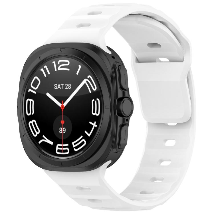 For Samsung Galaxy Watch Ultra 47mm Kalebol Square Buckle Silicone Watch Band(White)
For Samsung Galaxy Watch Ultra 47mm Kalebol Square Buckle Silicone Watch Band(White)