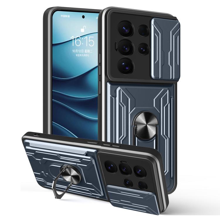 For Samsung Galaxy S25 Ultra 5G Sliding Camshield TPU+PC Phone Case with Card Slot(Grey)
For Samsung Galaxy S25 Ultra 5G Sliding Camshield TPU+PC Phone Case with Card Slot(Grey)