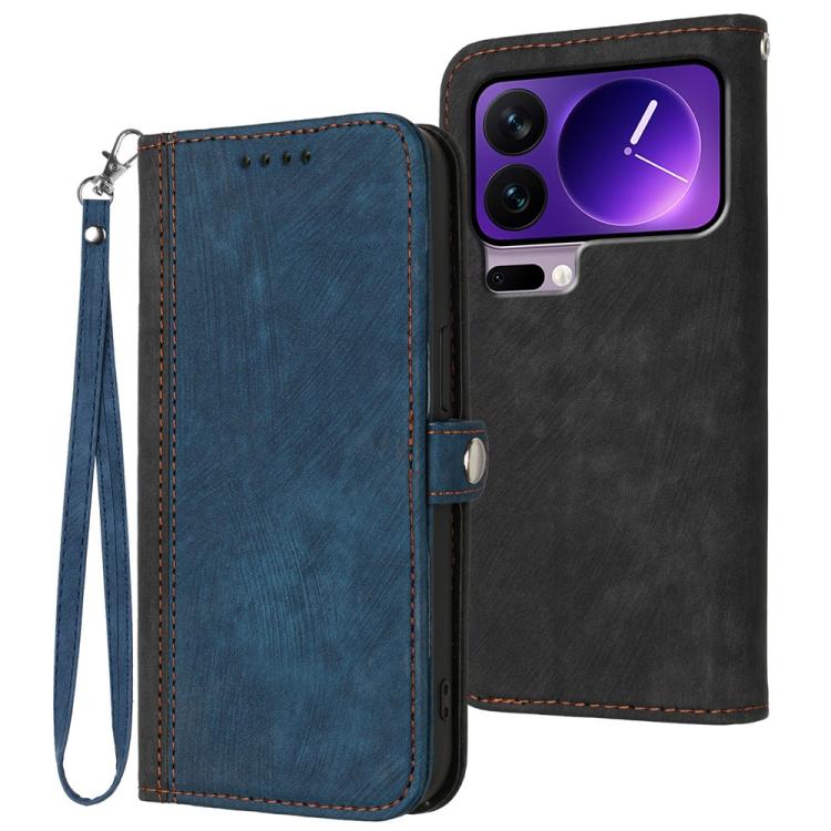 For Xiaomi 17 Pro Side Buckle Double Fold Hand Strap Leather Phone Case(Royal Blue)
For Xiaomi 17 Pro Side Buckle Double Fold Hand Strap Leather Phone Case(Royal Blue)