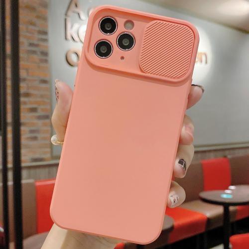 For iPhone 11 Pro Max Slid Camera Shield Liquid Silicone TPU Phone Case(Pink Orange)
For iPhone 11 Pro Max Slid Camera Shield Liquid Silicone TPU Phone Case(Pink Orange)