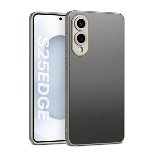 For Samsung Galaxy S25 Edge 5G GKK Skin Feel PC Hybrid TPU Phone Case(Titanium Light Black)
For Samsung Galaxy S25 Edge 5G GKK Skin Feel PC Hybrid TPU Phone Case(Titanium Light Black)