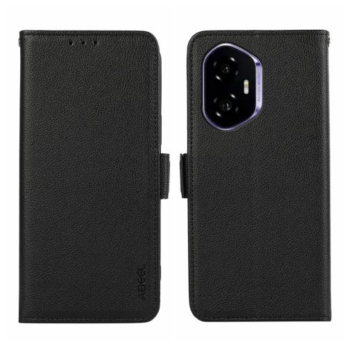 For Honor 400 ABEEL Side-Magnetic Litchi Pattern Leather RFID Phone Case(Black)
For Honor 400 ABEEL Side-Magnetic Litchi Pattern Leather RFID Phone Case(Black)