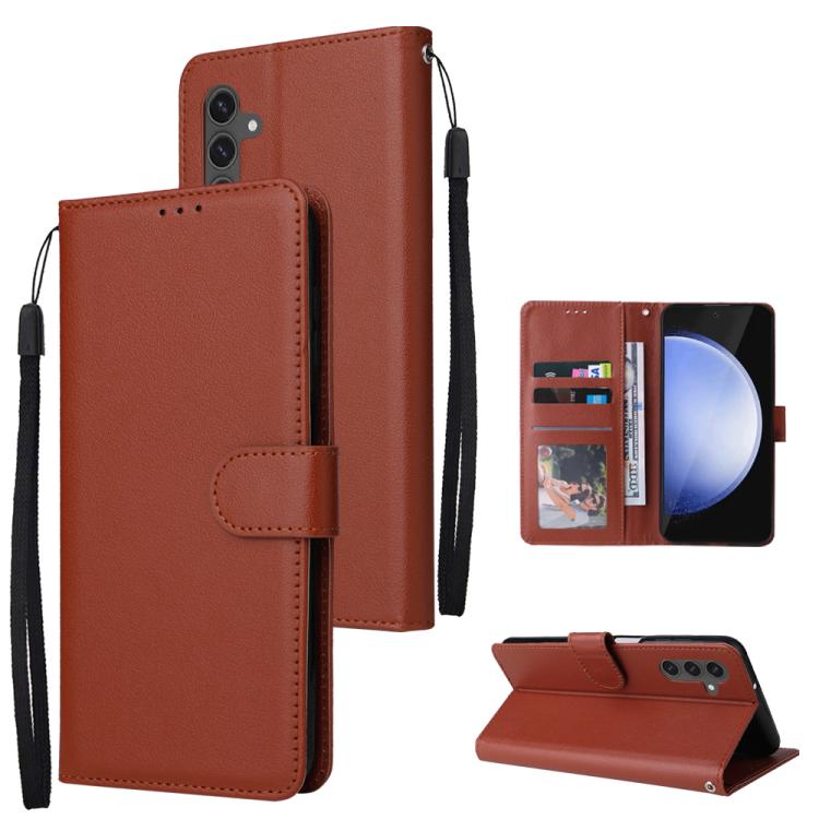 For Samsung Galaxy S25 FE 5G 3-Card Slots Multifunctional Leather Phone Case(Brown)
For Samsung Galaxy S25 FE 5G 3-Card Slots Multifunctional Leather Phone Case(Brown)