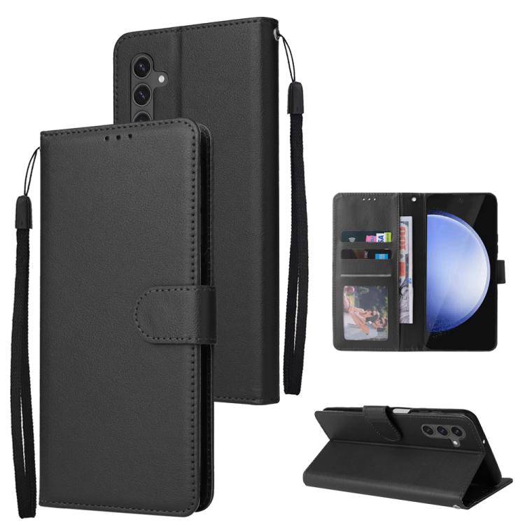 For Samsung Galaxy S25 FE 5G 3-Card Slots Multifunctional Leather Phone Case(Black)
For Samsung Galaxy S25 FE 5G 3-Card Slots Multifunctional Leather Phone Case(Black)