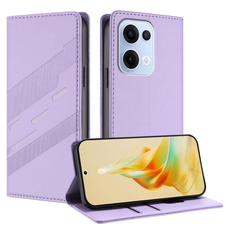 For OPPO Reno13 5G Embossed Multi-functional Wallet Retro Leather Phone Case(Light Purple)
For OPPO Reno13 5G Embossed Multi-functional Wallet Retro Leather Phone Case(Light Purple)