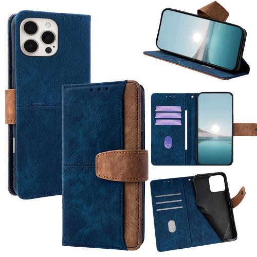 For iPhone 16 Pro Max Color Stitching Skin Feel Leather RFID Blocking Phone Case(Blue)
For iPhone 16 Pro Max Color Stitching Skin Feel Leather RFID Blocking Phone Case(Blue)