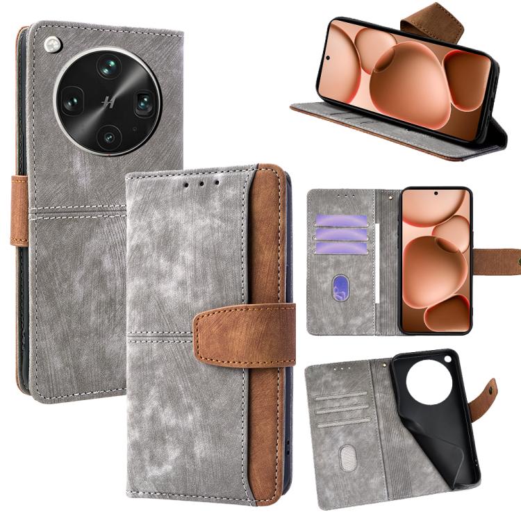 For OPPO Find X8 Ultra 5G Color Stitching Skin Feel Leather RFID Blocking Phone Case(Grey)
For OPPO Find X8 Ultra 5G Color Stitching Skin Feel Leather RFID Blocking Phone Case(Grey)