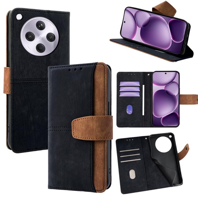 For OPPO Find X8s+ 5G Color Stitching Skin Feel Leather RFID Blocking Phone Case(Black)
For OPPO Find X8s+ 5G Color Stitching Skin Feel Leather RFID Blocking Phone Case(Black)