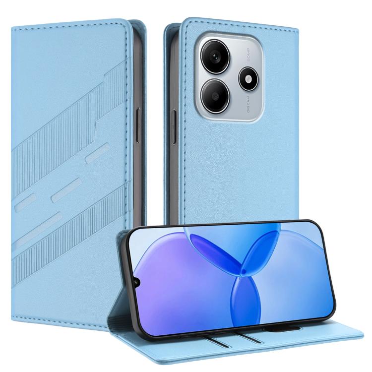 For Redmi Note 14 5G Embossed Multi-functional Wallet Retro Leather Phone Case(Light Blue)
For Redmi Note 14 5G Embossed Multi-functional Wallet Retro Leather Phone Case(Light Blue)