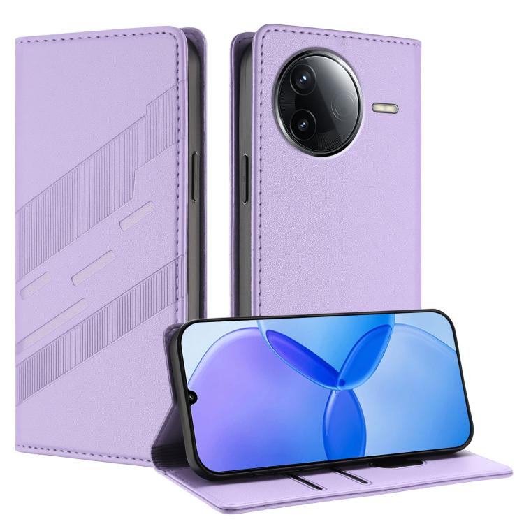 For Redmi K80 Embossed Multi-functional Wallet Retro Leather Phone Case(Light Purple)
For Redmi K80 Embossed Multi-functional Wallet Retro Leather Phone Case(Light Purple)